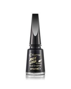 Flormar Nail Enamel Jelly Look 28 Patent Black Leather 11ml