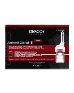 Vichy Darcos Aminexil Clinical 5 Man Ampoules 21X6ml