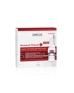 Vichy Dercos Aminexil Clinical 5 Mulher Ampolas