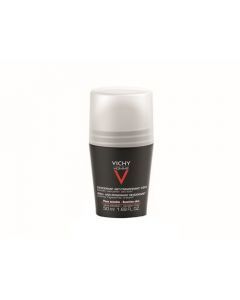 Vichy Homme Deodorant Roll-On Antiperspirant Sensitive Skin 48H 50ml