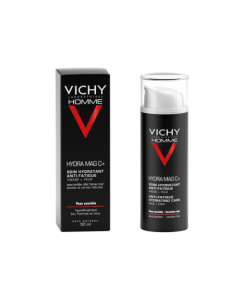 Vichy Homme Hydra Mag C + Anti-Fadiga Moisturizing Face Treatment + Eyes 50ml